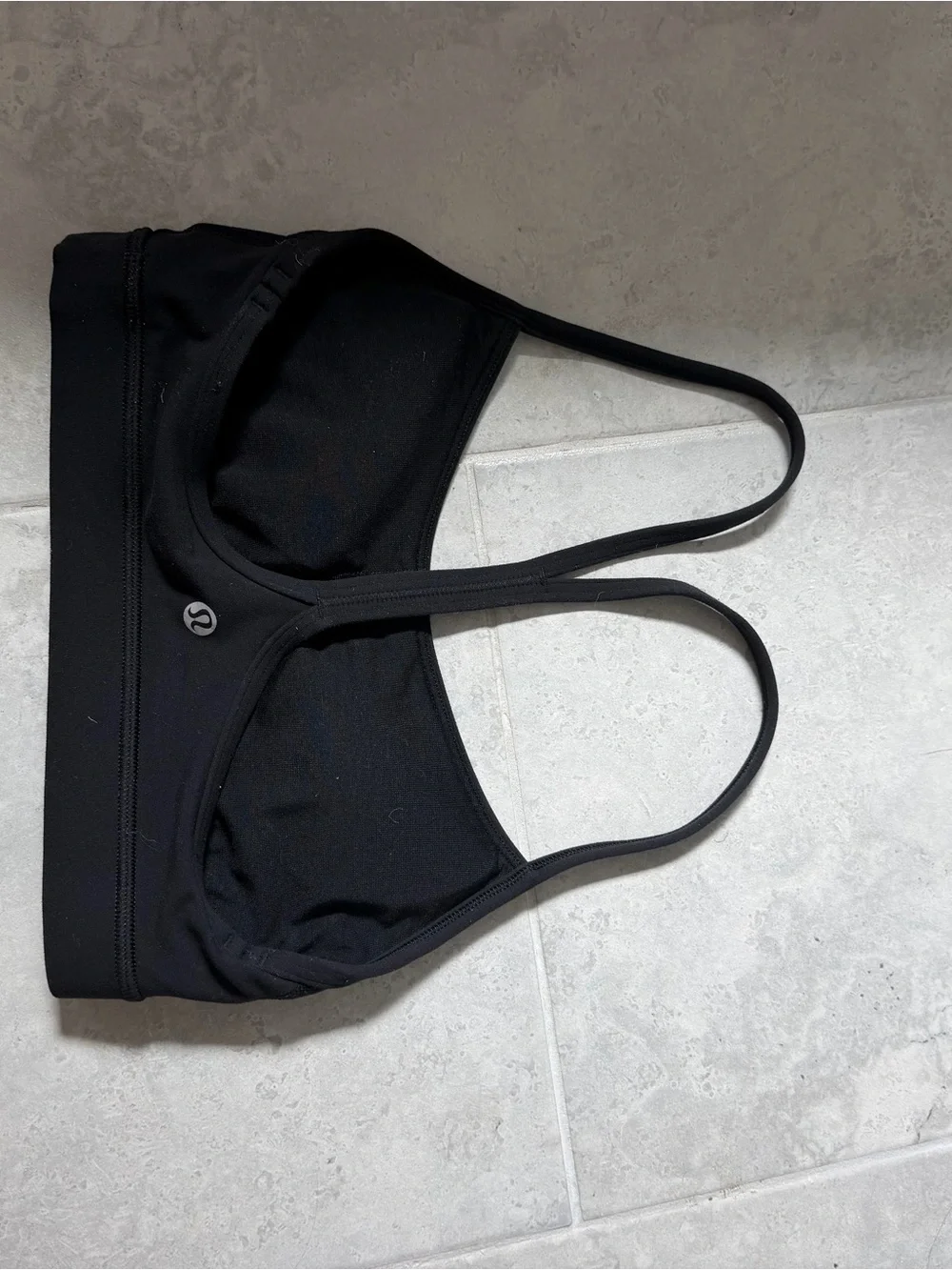lululemon athletica Black power y Sports Bra